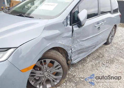 2025 Honda Odyssey Touring из США, поврежденный, VIN 5FNRL6H8XSB031126